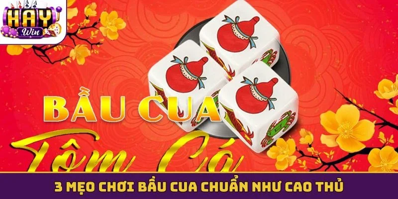 3 mẹo chơi Bầu Cua chuẩn như cao thủ