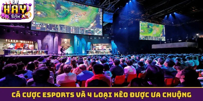 Cá cược Esports và 4 loại kèo được ưa chuộng