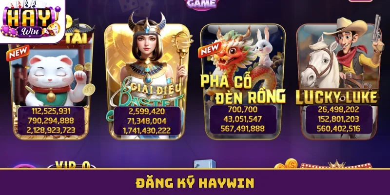 đăng ký haywin