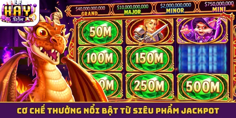 Cơ chế thưởng nổi bật từ siêu phẩm jackpot