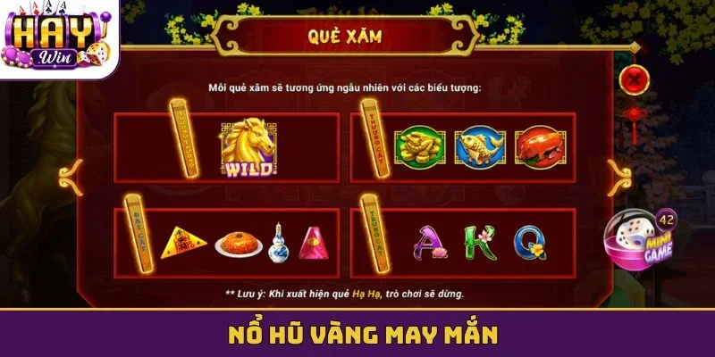 Nổ hũ vàng may mắn