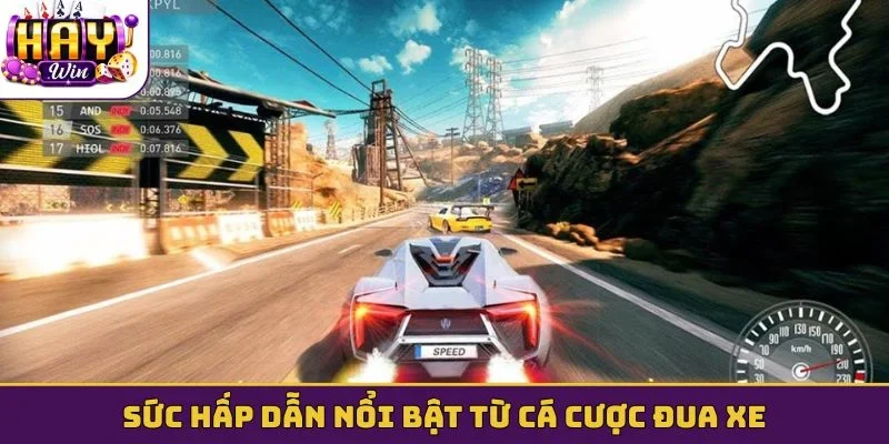 Sức hấp dẫn nổi bật từ cá cược đua xe